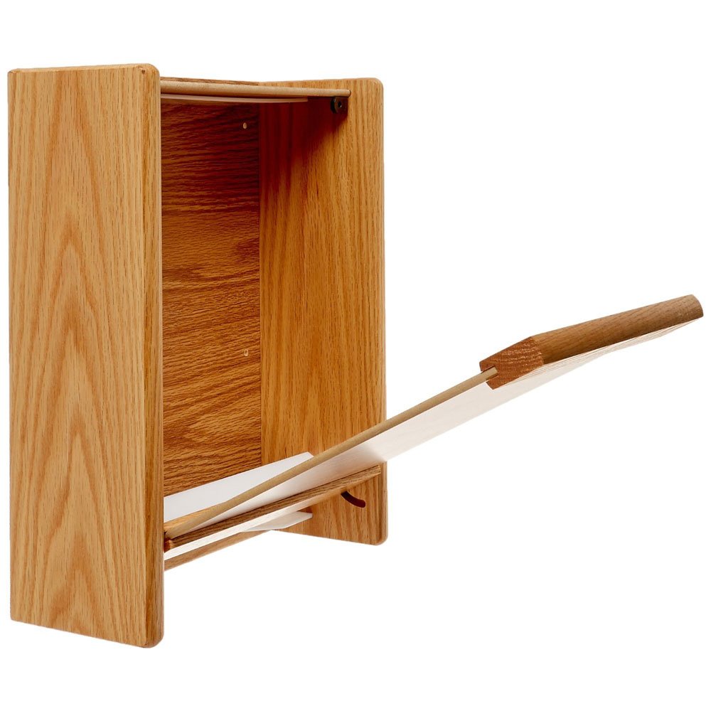 Light Oak Wooden Mallet C-Fold & Multi-Fold Towel Dispenser for Restrooms, Kitchens & Commercial Use - Durable & Stylish Paper Towel Holder