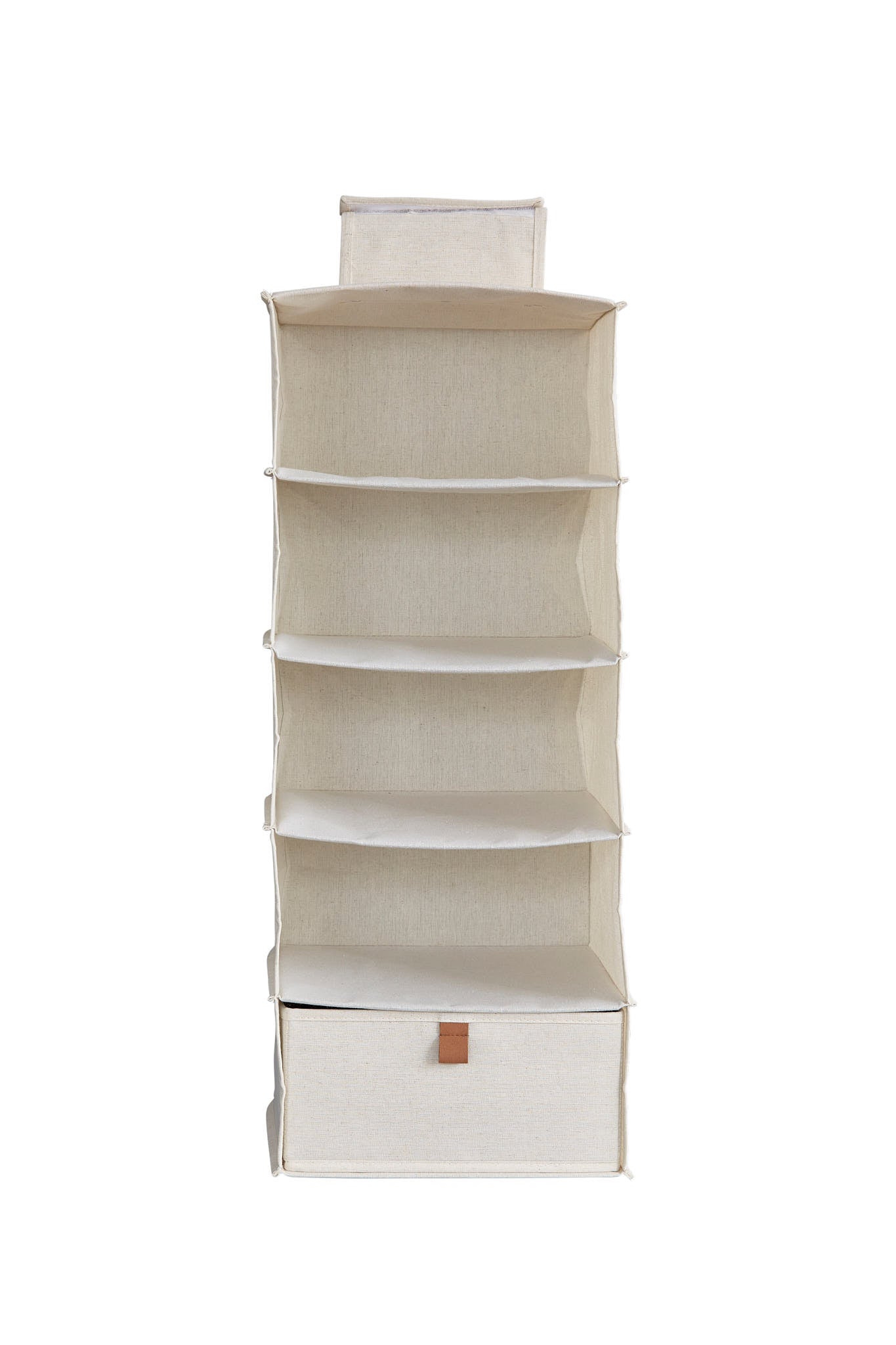 5-Pocket Hanging Organizer with Drawer - Space-Saving Closet & Wardrobe Storage for Clothes, Shoes & Accessories - Perfect for Bedroom, Dorm & Travel