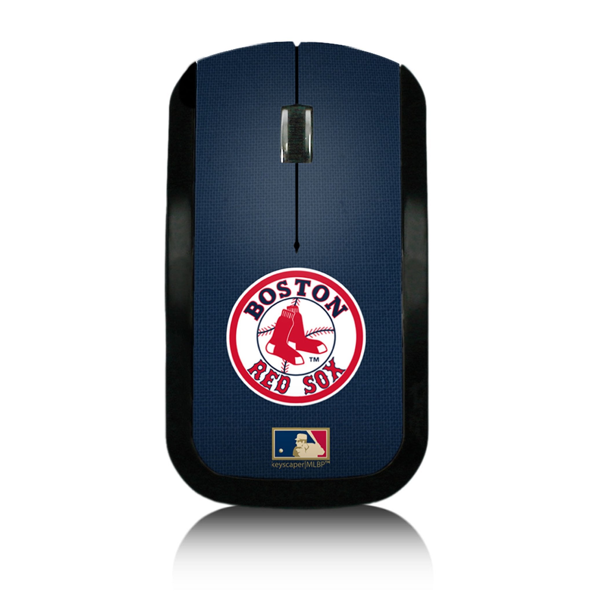 Boston Red Sox 1976-2008 Cooperstown Collection Wireless Mouse - Vintage Baseball Fan Gift for Home & Office Use