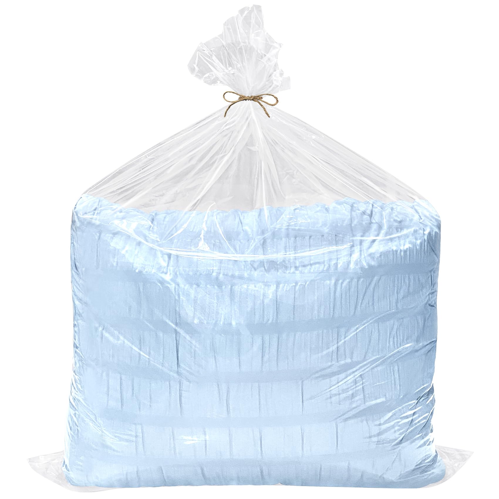 32x42 Inches Large Clear Plastic Storage Bags - 5 Pack Jumbo Heavy Duty Storage Bags for Blankets, Comforters, Duvets, Pillows & Seasonal Clothes | Space Saving Solution for Home Organization & Closet Storage