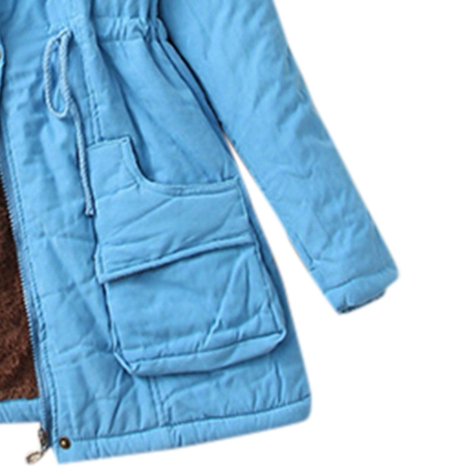 Women's Winter Coat - Warm Hooded Jacket with Slim Fit, Long Cardigan Sweater for Cold Weather | Cozy Outerwear for Work, Travel & Everyday Wear