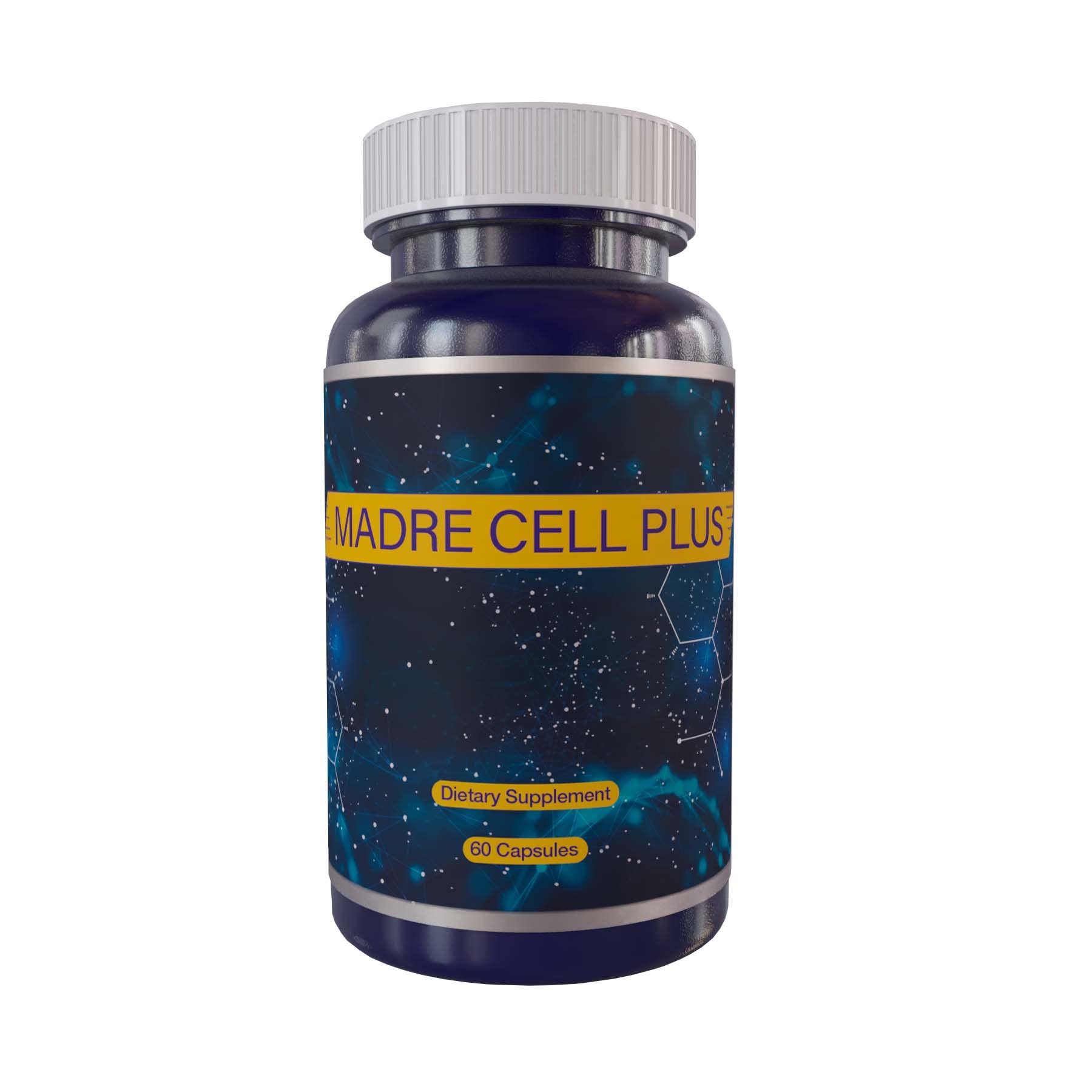 Pure AFA Stem Cell Capsules - Gluten-Free Blue Green Algae (60 Caps) for Immune Support