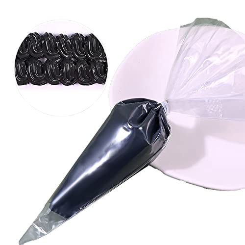 Magik 100g/3.52oz DIY Fake Whipped Cream Clay - Realistic Cake Decorating & Play Dough for Kids - Includes #31 Black Piping Nozzle Tip - Perfect for Birthday Parties, Baking Practice & Sensory Play