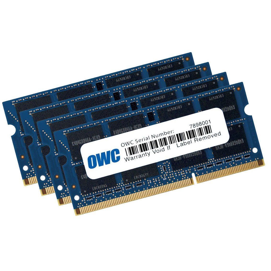 64GB (4x16GB) OWC PC14900 DDR3 1867MHz 204-Pin SO-DIMM RAM Memory Upgrade for Mac Pro, iMac, Mac Mini - Boost Performance for Video Editing, Gaming & Multitasking