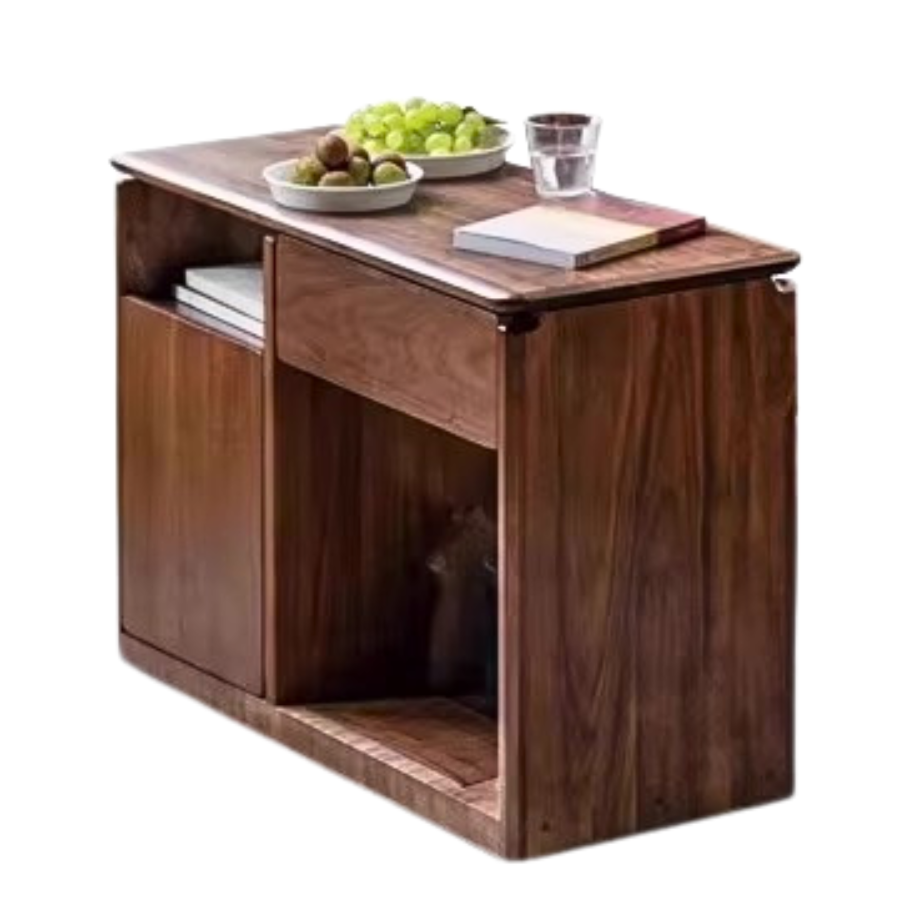 Premium Solid Wood Office Desk - Black Walnut, Oak & Ash Options | Modern Home Office & Executive Workspace Furniture