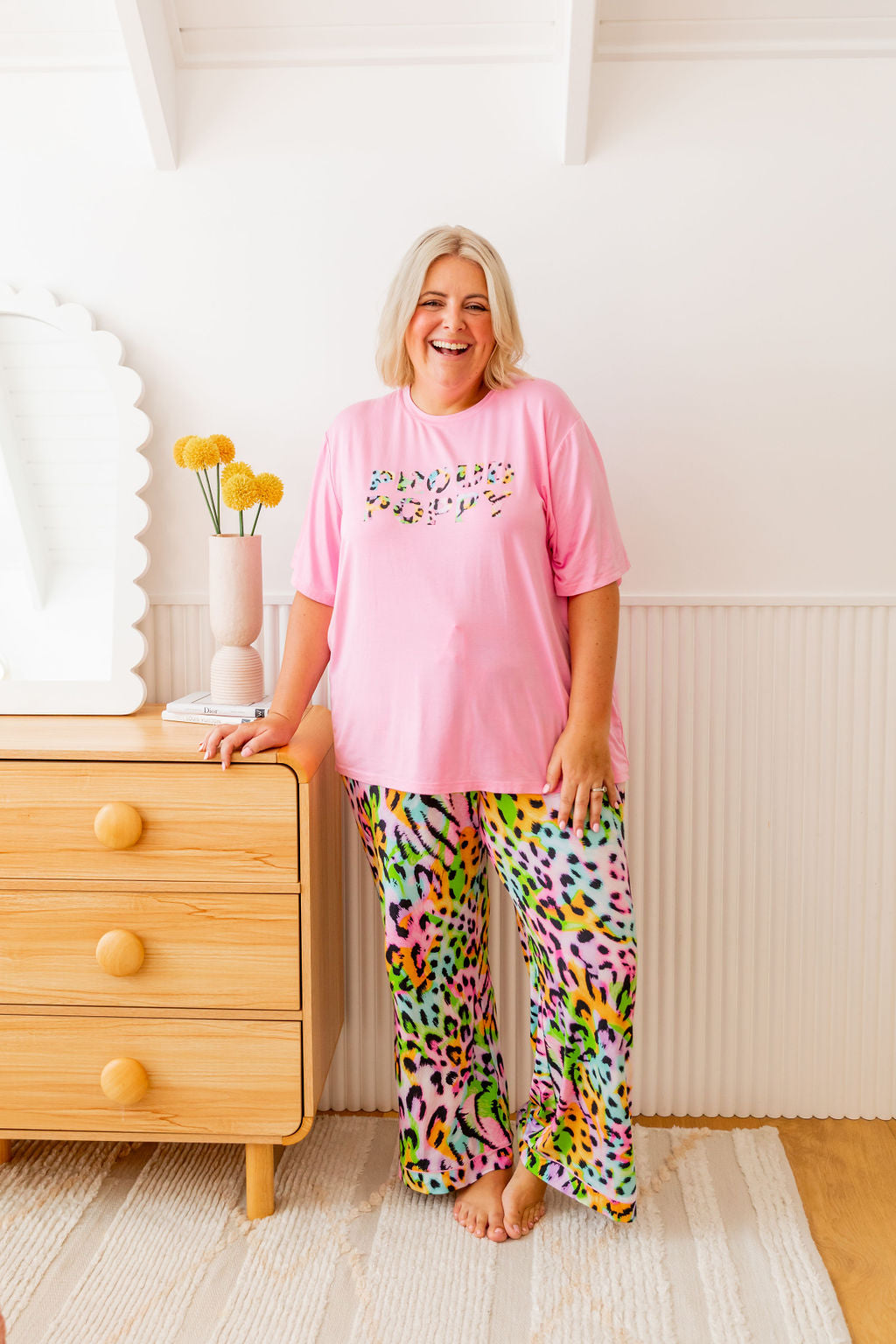 Wild Dreams Sleepwear Set - Soft & Comfortable Pajama Top & Pants for Women | Perfect for Cozy Nights & Relaxing at Home