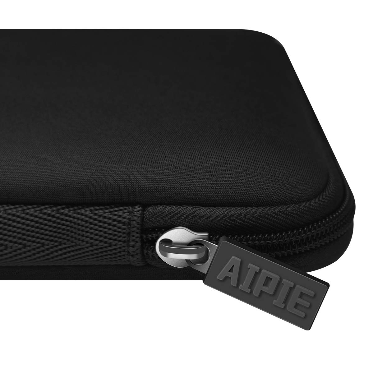 AIPIE 13 Inch Laptop Sleeve Case for MacBook Air Pro M1 M2 & Surface Pro - Protective Padded Bag Compatible with MacBook Pro 13.3 Inch & Other Laptops (32 x 23 x 2.5cm, Black) | Perfect for Travel, Office & School Use