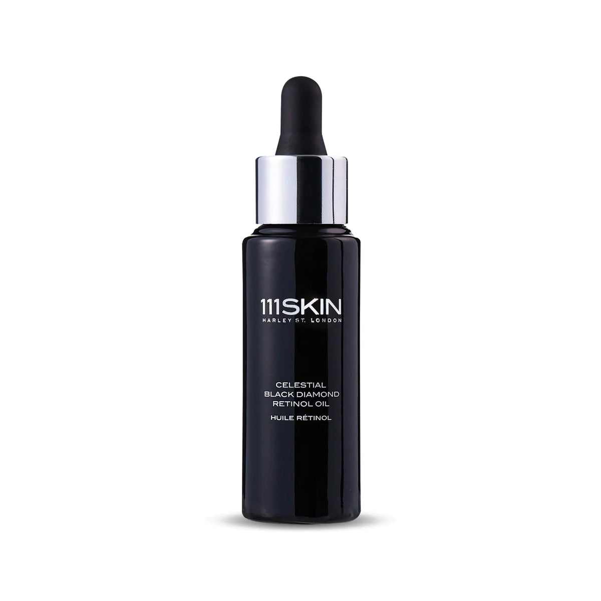 111SKIN Celestial Black Diamond Retinol Oil - Anti-Aging Facial Treatment for Wrinkles & Fine Lines - Luxury Skincare for Night Use & Special Occasions