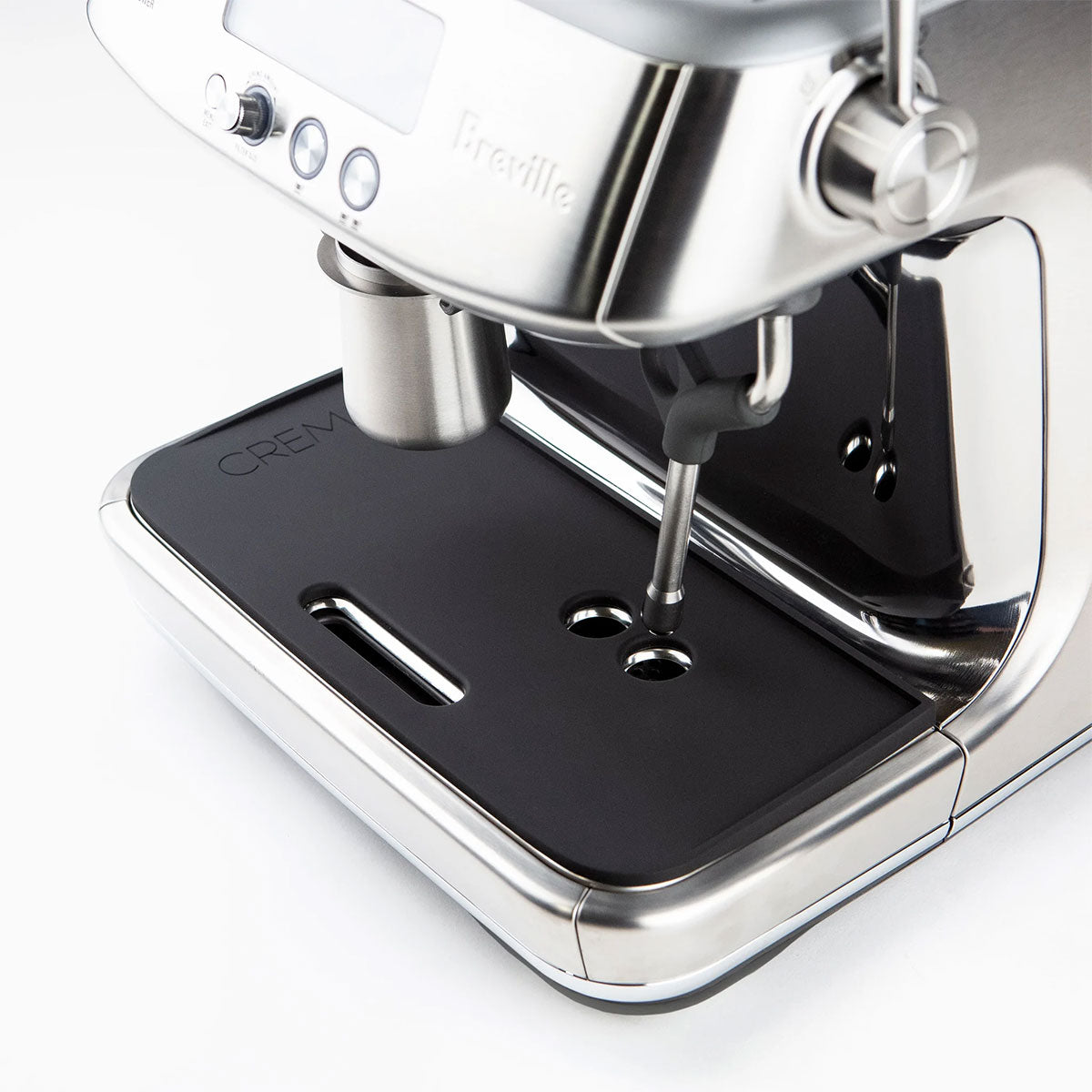 Premium Crema Tamping Mat for Breville Barista Pro Espresso Machine - Non-Slip Silicone Coffee Distribution Tool for Baristas & Home Brewing - Perfect for Espresso Workstations & Coffee Shops