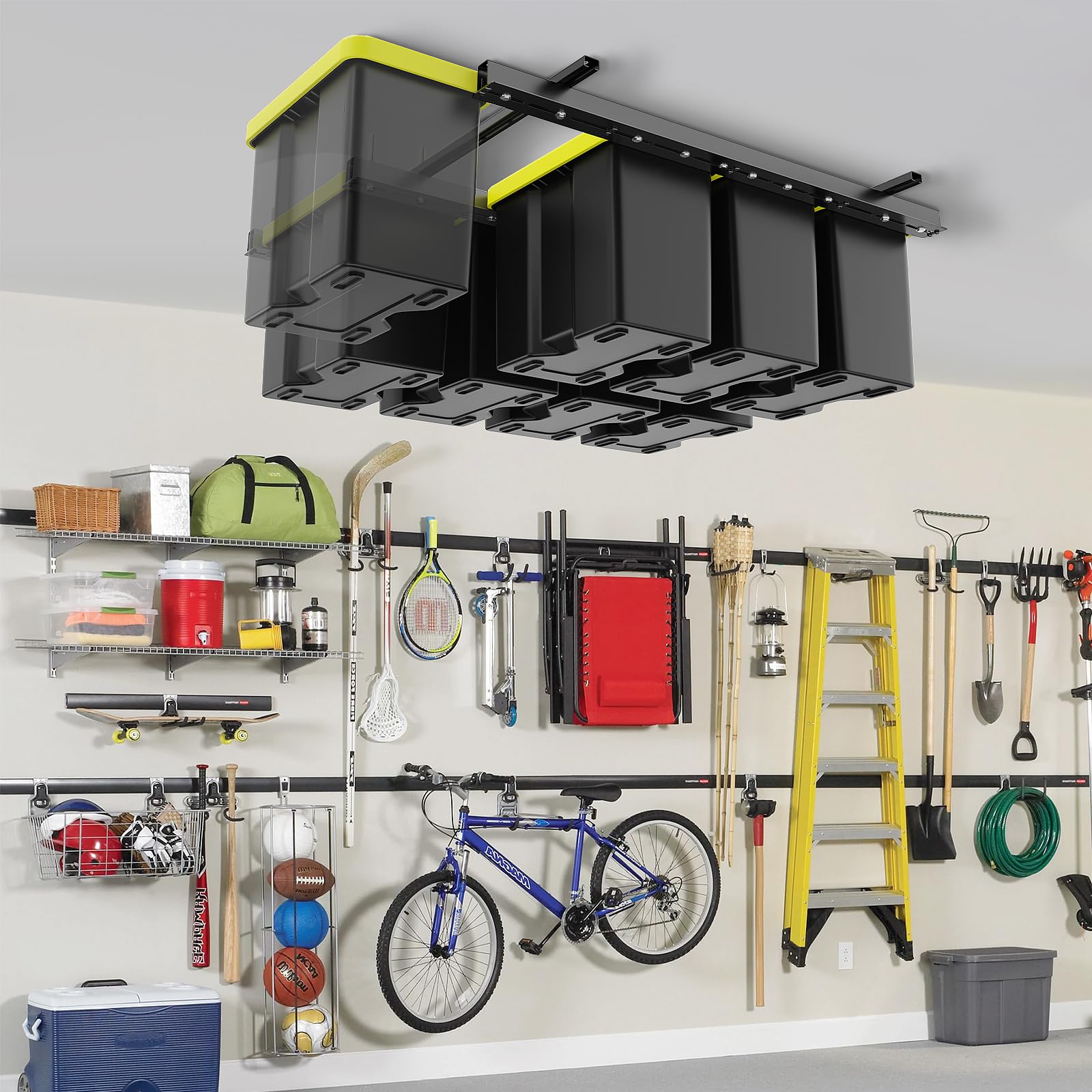 BEAMNOVA Heavy Duty Overhead Garage Storage Rack - 48