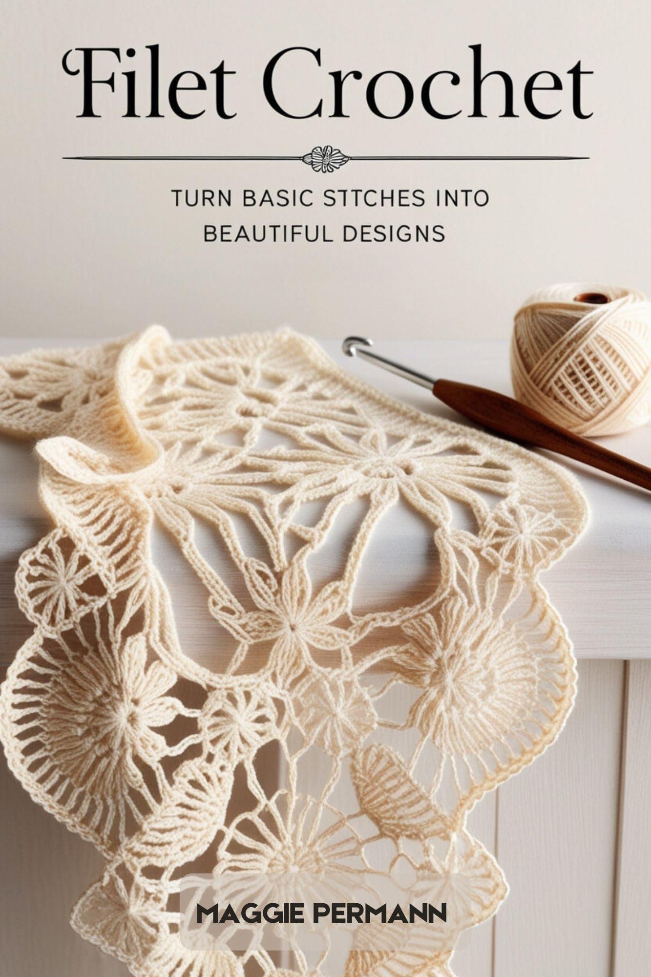 Filet Crochet Patterns: Transform Basic Stitches into Stunning DIY Designs for Home Decor & Fashion Accessories