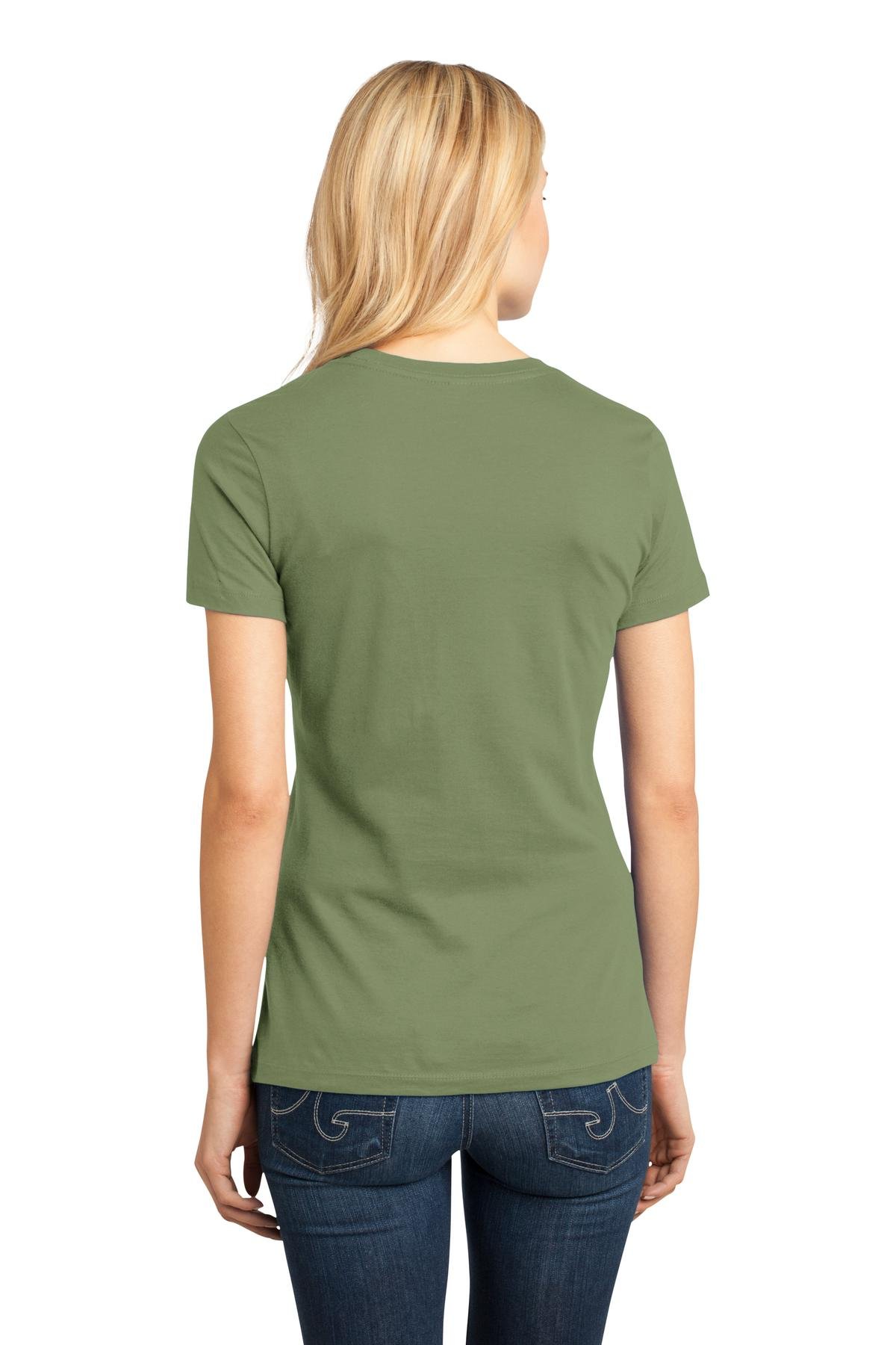 District Women's Perfect Weight Tee DM104L - Lightweight Comfortable Short Sleeve T-Shirt for Yoga, Running & Casual Wear