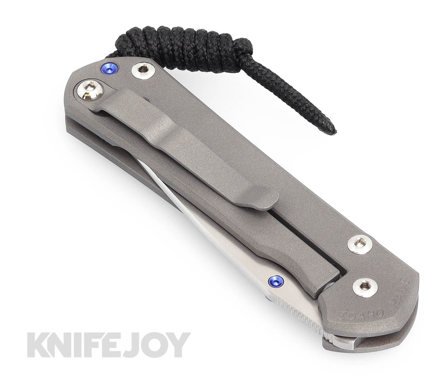 Chris Reeve Knives Small Sebenza 31 Plain Drop Point Folding Pocket Knife - Polished Magnacut Blade & Titanium Handles - EDC, Camping, Hunting, Outdoor Survival Gear