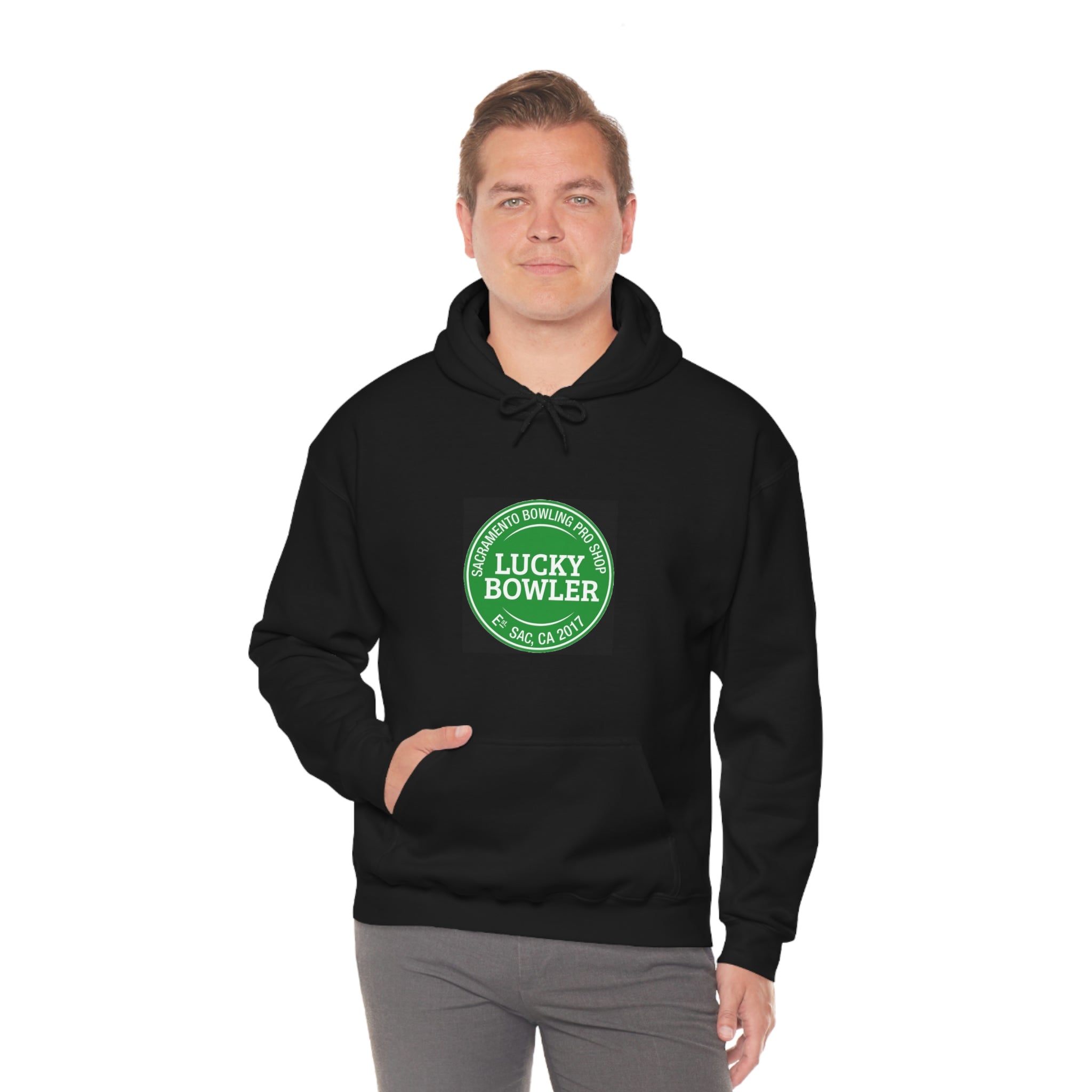 Lucky Hoodie #3 with QR Code - Stylish Unisex Pullover for Men & Women - Perfect for Casual Wear, Street Fashion, and Social Media QR Code Sharing