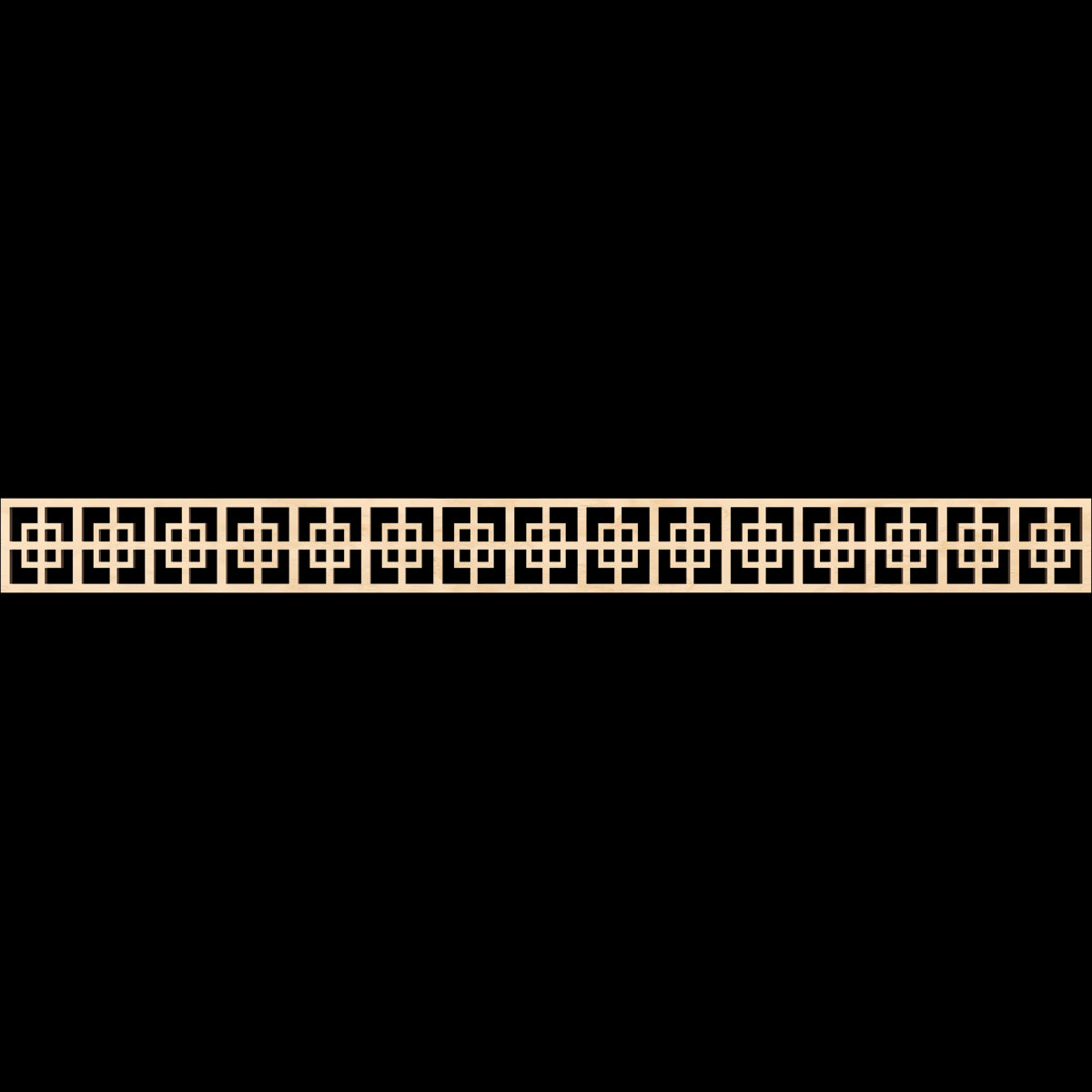 Cambridge Fretwork Moulding - Decorative Wood Trim for Home & Furniture DIY Projects | Perfect for Crown Molding, Wall Paneling & Cabinet Accents