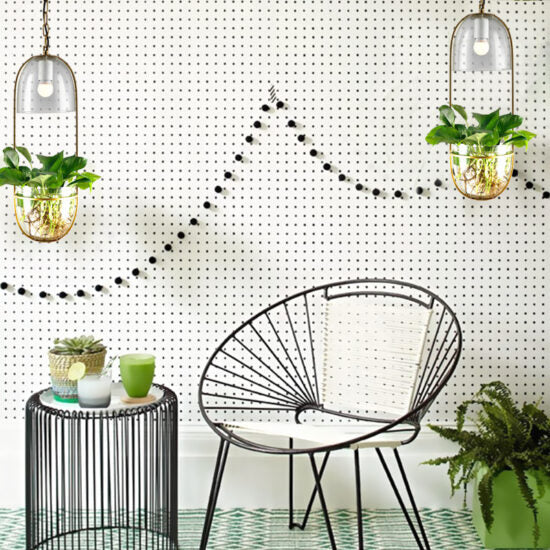 Plantarsol Oval Plant Pot Pendant Lamp - Hanging Planter with LED Light for Indoor Plants, Home Decor & Boho Style - Perfect for Living Room, Bedroom or Balcony Gardening