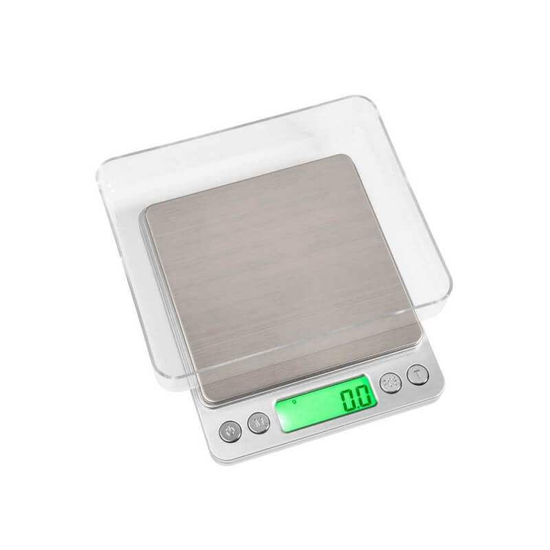 Ten Mile Brewing Scale 2kg - High Precision Digital Kitchen Scale for Coffee, Tea, and Home Brewing | Perfect for Measuring Ingredients, Portion Control, and Small Batch Cooking