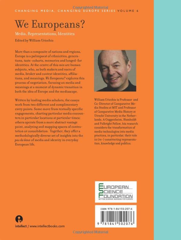 We Europeans? Media, Representations & Identities - Changing Media in Europe | Cultural Studies Book for Academics & Media Researchers
