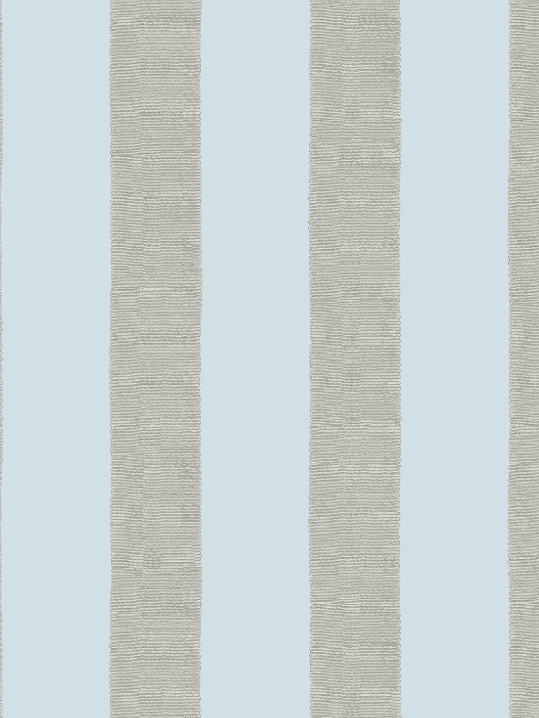 Sarah Jessica Parker Misty Blue Metal Grosgrain Stripe Wallpaper - Elegant Textured Peel and Stick Wallpaper for Living Room, Bedroom & Home Decor