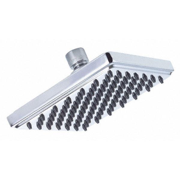 Danze Sirius Ultra Modern 6-Chrome Square Sunflower Showerhead - High Pressure Rainfall Shower Head for Luxury Bathroom & Spa Experience