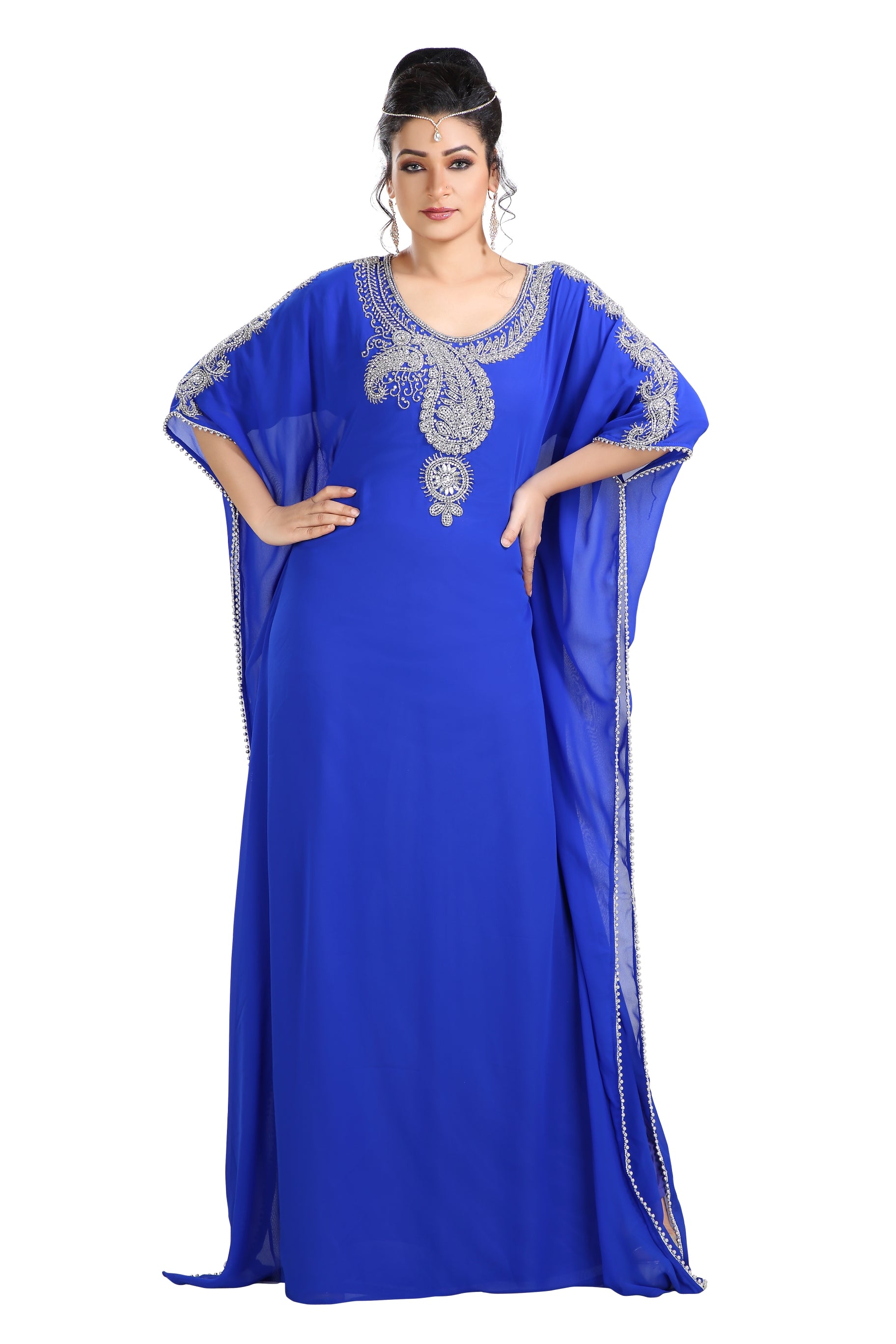 Elegant Djellaba Dress Farasha Maxi Boho - Moroccan Kaftan for Women | Perfect for Beach, Festival & Boho Chic Outfits