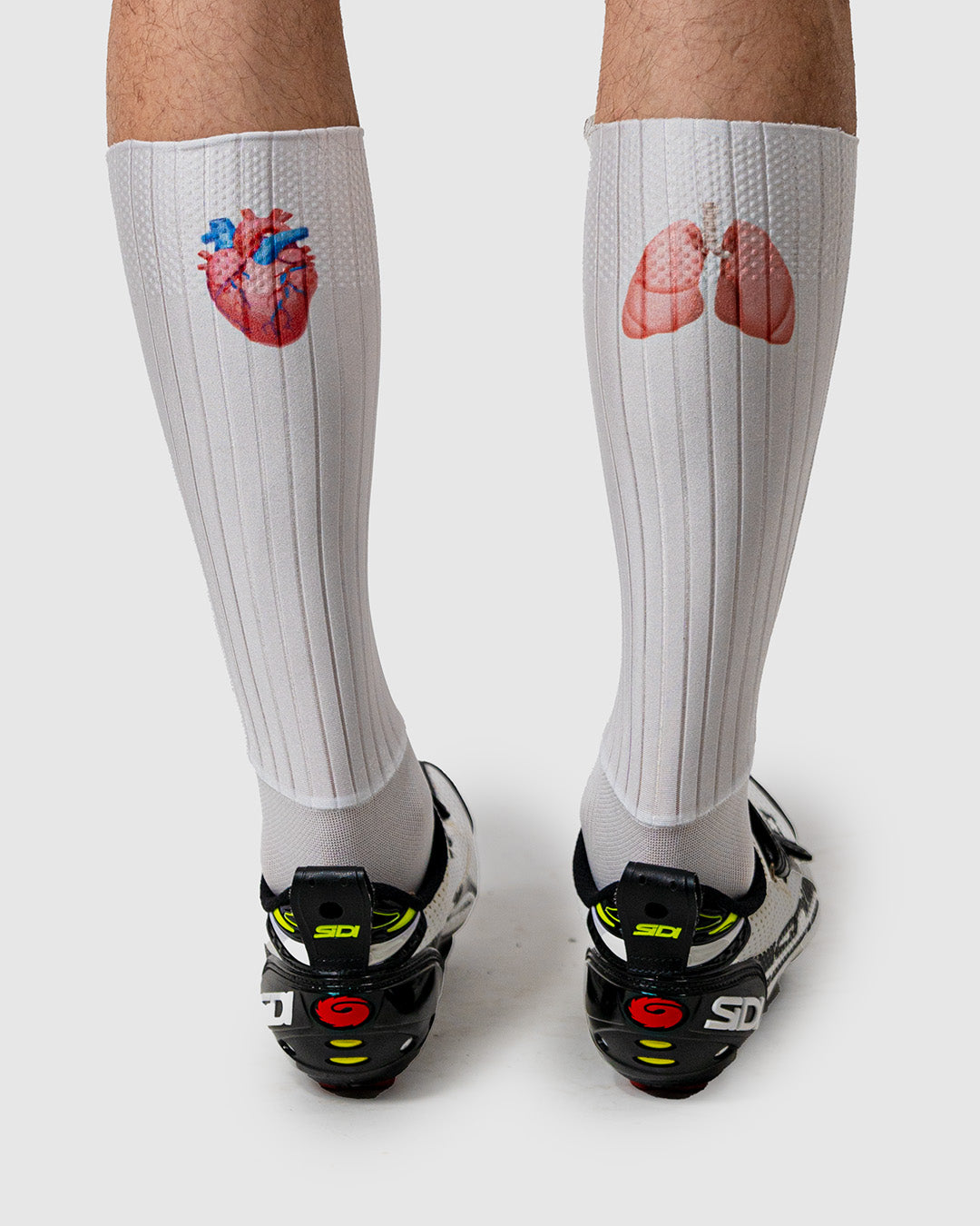 Heart & Lung Aero Socks - Breathable Compression Socks for Running, Cycling & Travel - Improve Circulation & Reduce Swelling - Perfect for Athletes & Frequent Flyers