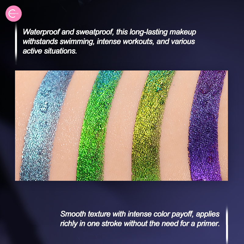 KALEIDOS Flower House Series Radiant Eyeliner Gel Pen - Long Lasting Waterproof Eye Makeup for Bold Looks | Perfect for Parties, Cosplay & Festival Makeup