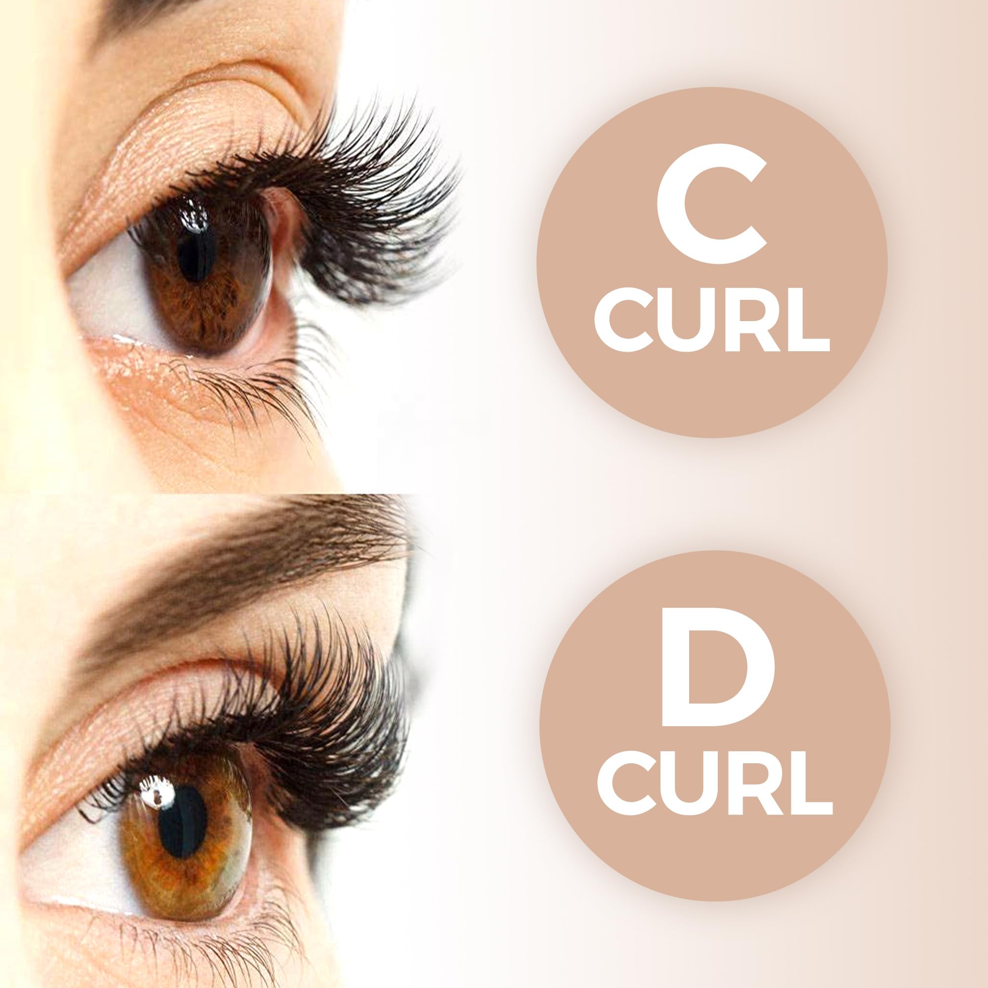 LASHVIEW 600 Fans Premade Eyelash Extensions - 10D C Curl 0.05 Thickness - 8-15mm Mixed Length Professional Lashes for Volume Lash Extensions - Perfect for Salon, Bridal & Special Occasion Makeup