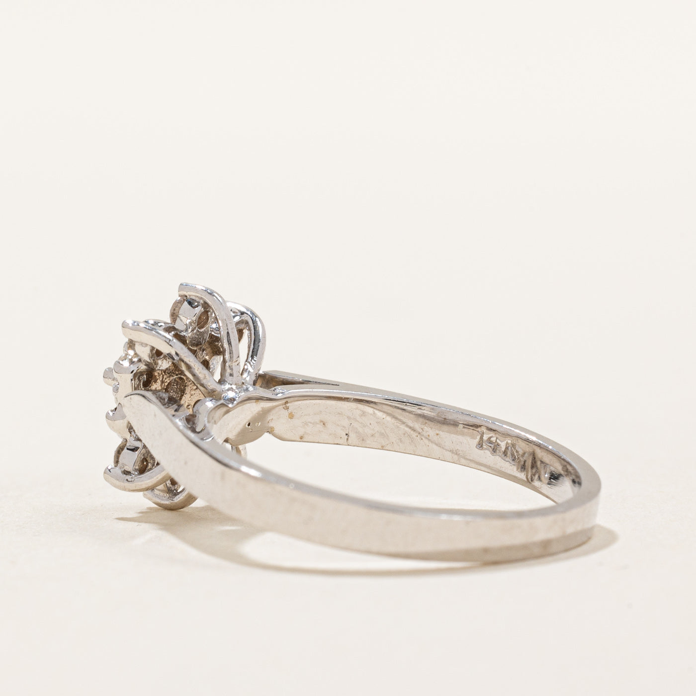 0.25ctw Diamond Cocktail Ring for Women - Size 6.25 | Elegant Statement Jewelry for Evening Parties, Weddings & Special Occasions