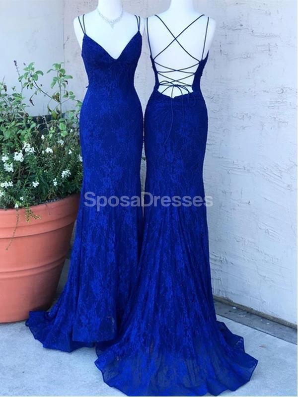 Elegant Lace Mermaid Long Evening Prom Dresses for Women - Formal Party Gowns for Homecoming, Prom Night & Special Occasions
