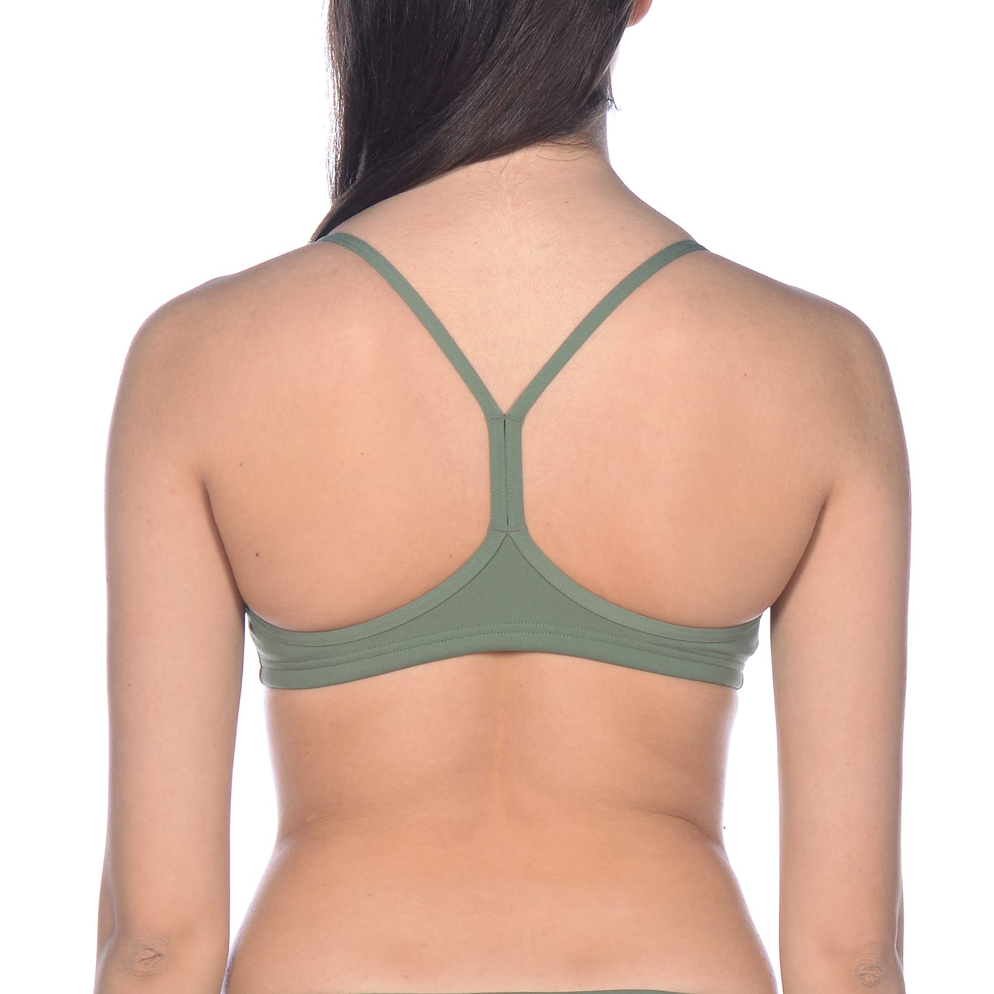 ARENA Women's Rulebreaker Be Bandeau Bikini Top - Athletic Sport Swimwear for Surfing, Swimming & Beach Volleyball