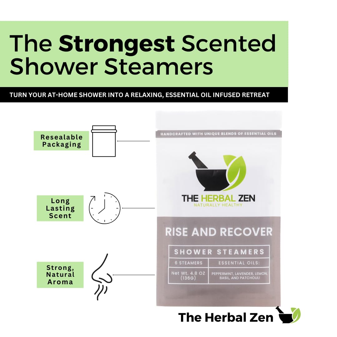 USA-Made Aromatherapy Shower Steamers with Essential Oils - Relaxing Shower Bombs for Women, Spa & Birthday Gifts | Perfect for Stress Relief, Home Spa Days & Self-Care Moments