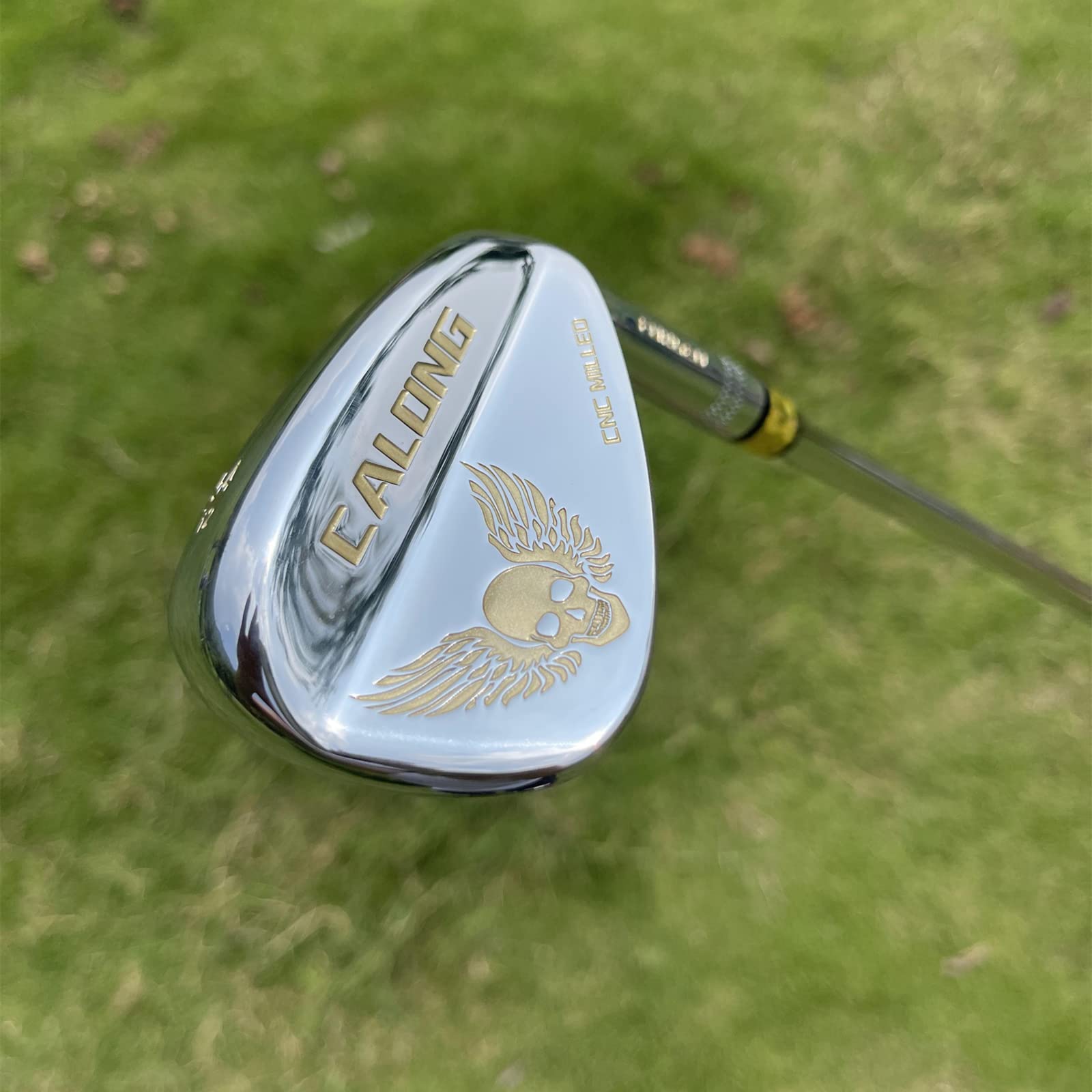 Premium Forged Skull Golf Wedges for Men - Right Hand 48°-60° Milled Face Sand Wedge Set - High Spin Control for Pitching & Lob Shots - Perfect for Golf Course, Practice & Tournament Play
