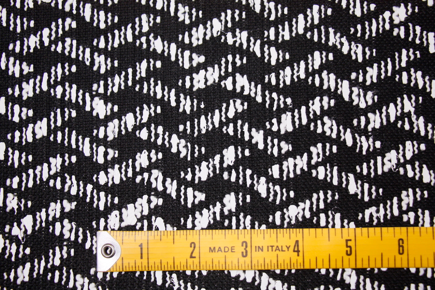 Stylish Black & White Tweed Fabric - Perfect for Upholstery, Fashion Design, and Home Decor Projects