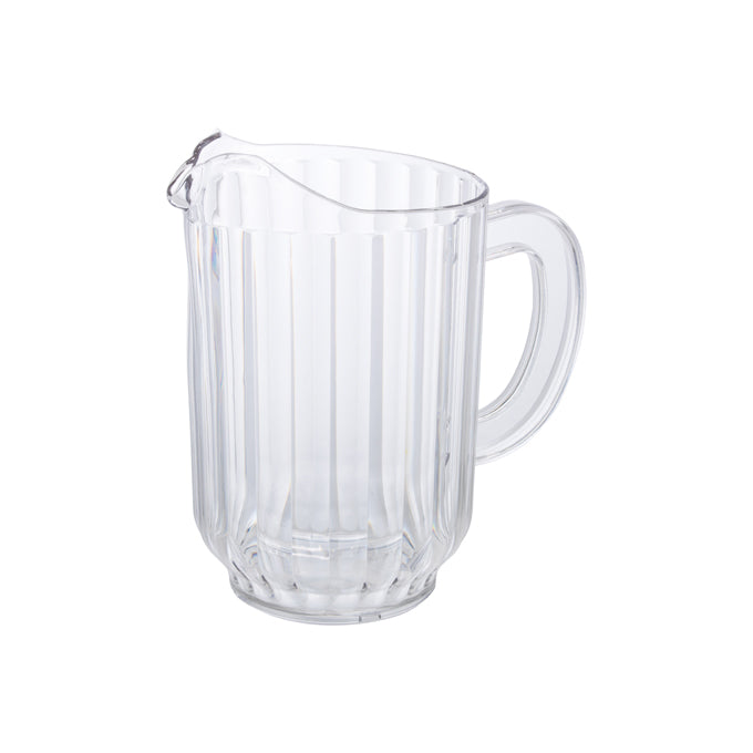 Winco 60 Oz Plastic Pitcher - BPA-Free, Durable & Lightweight Water Jug for Iced Tea, Lemonade & Beverages - Perfect for Parties, Picnics & Outdoor Activities