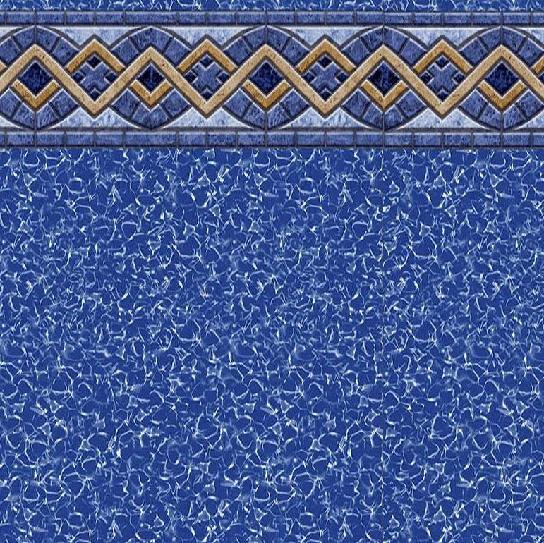 52 Liberty Delair Beaded Above Ground Swimming Pool Liner - Durable & UV Resistant for Backyard, Garden & Outdoor Family Fun