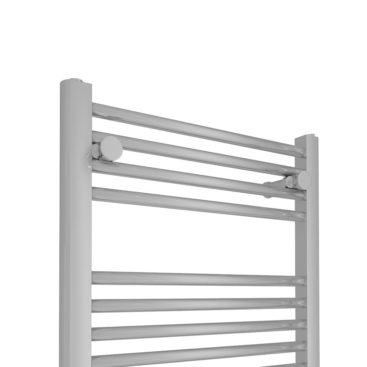Warmehaus Electric Heated Towel Rail Warmer Radiator - Chrome Finish - 1100x500mm Manual 250W - Perfect for Bathroom, Spa & Luxury Home Heating