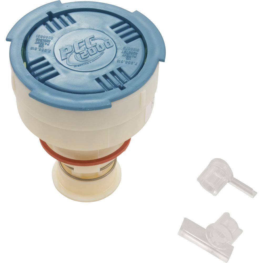 Paramount PCC 2000 Rotating Nozzle with Interchangeable Jet Inserts - Light Blue (004-552-5020-06) - Perfect for Pool Cleaning, Spa Maintenance & Water Feature Installation