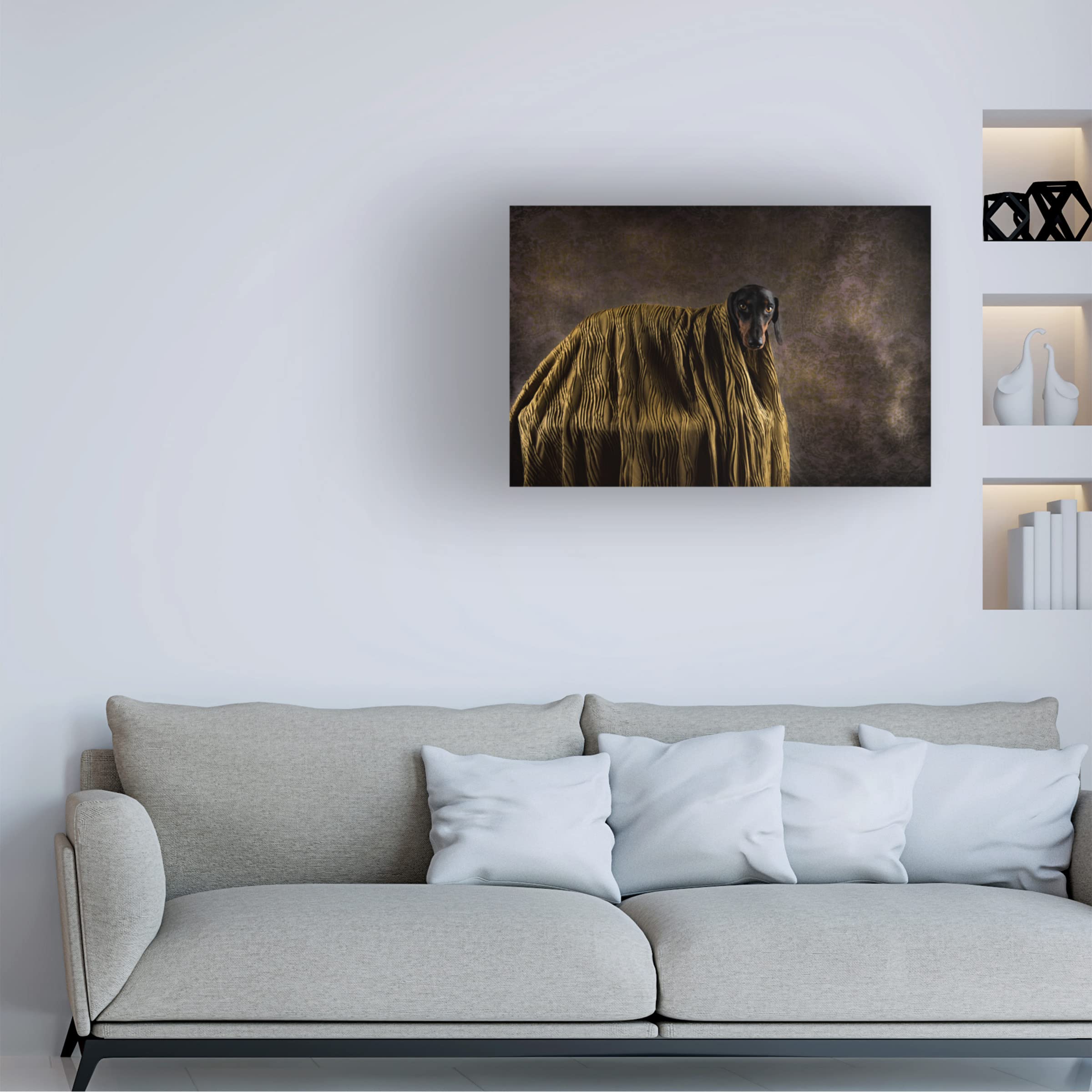 Trademark Fine Art 'Little Dandy' Canvas Wall Art by Heike Willers - Perfect for Living Room, Bedroom & Office Decor