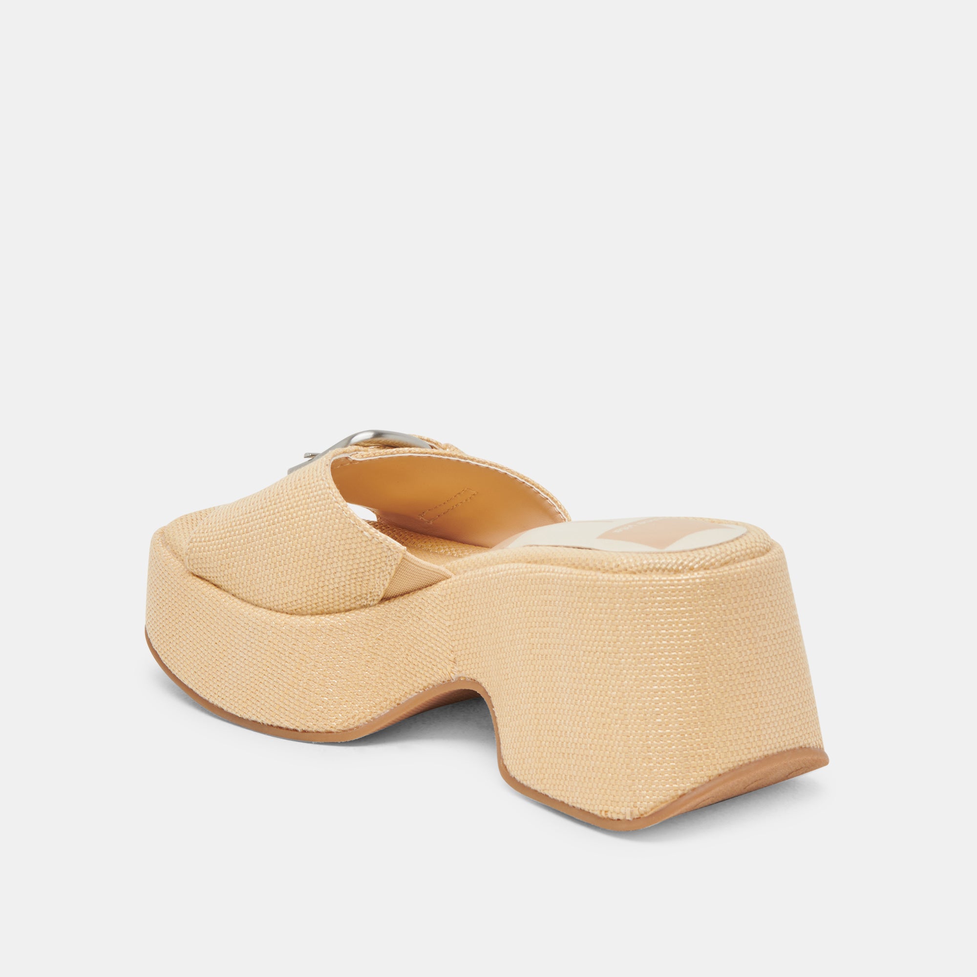 GISEL Women's Natural Woven Raffia Heels - Comfortable Summer Sandals for Beach, Wedding & Vacation | Lightweight Casual Shoes for Women