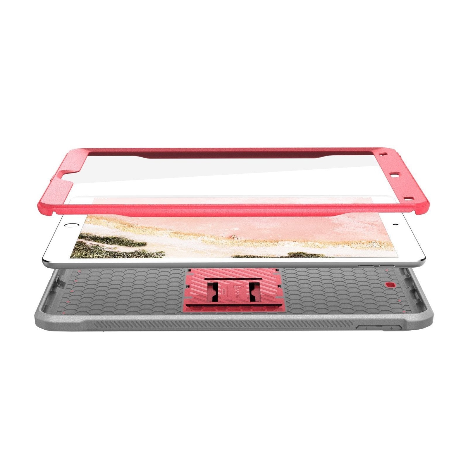 iPad Air 10.5 inch (2019) Unicorn Beetle Pro Rugged Case with Built-in Screen Protector - Shockproof Protective Cover for iPad Air 3rd Gen (Pink) - Perfect for Outdoor, Travel & Daily Use