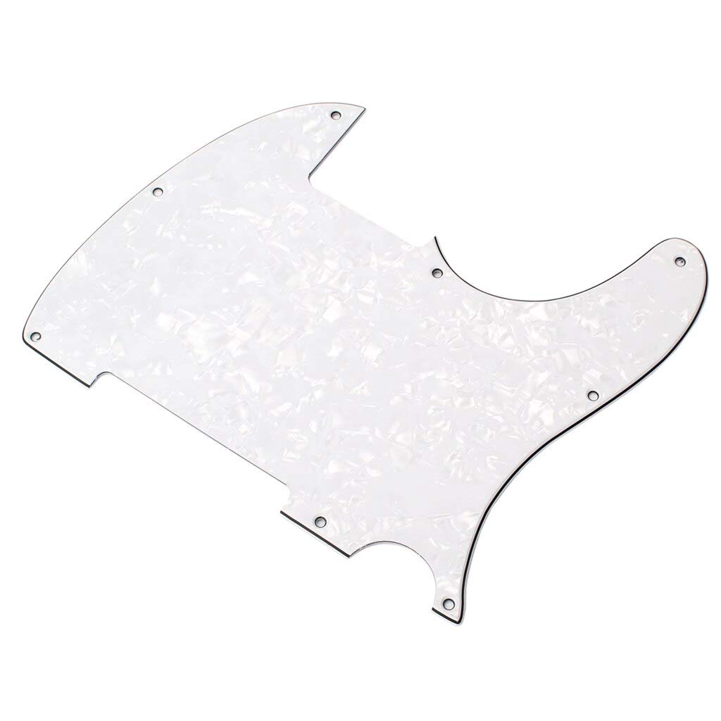 Guitar Pickguard Scratch Plate for TL Electric Guitar - No Pickup Hole Replacement Part | Musical Instrument Accessory for Guitar Repair & Customization | Perfect for DIY Guitar Upgrades & Maintenance