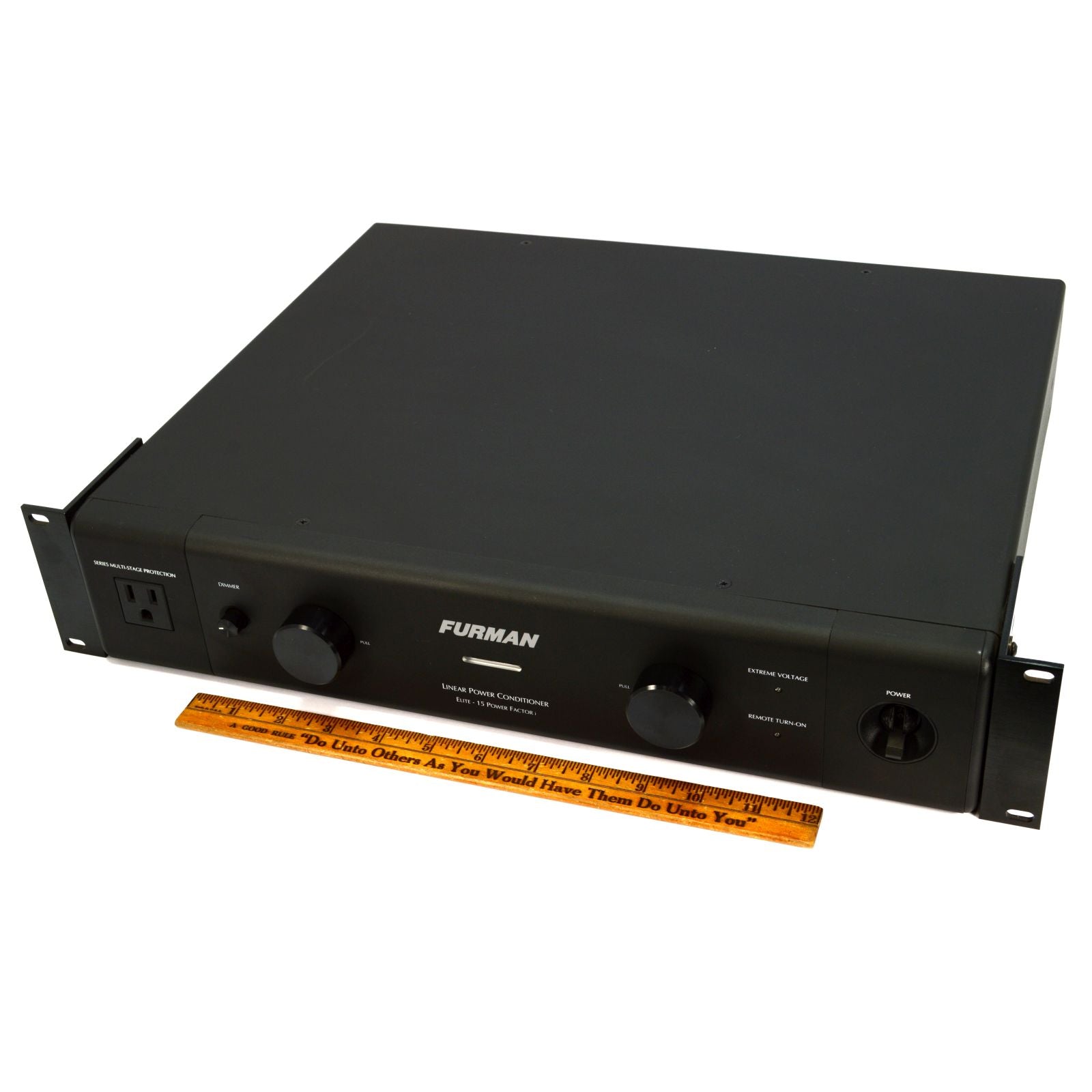 FURMAN ELITE-15 PFi Linear AC Power Conditioner & Surge Protector - Used | Professional Audio/Video Equipment Protection for Home Studio & Theater