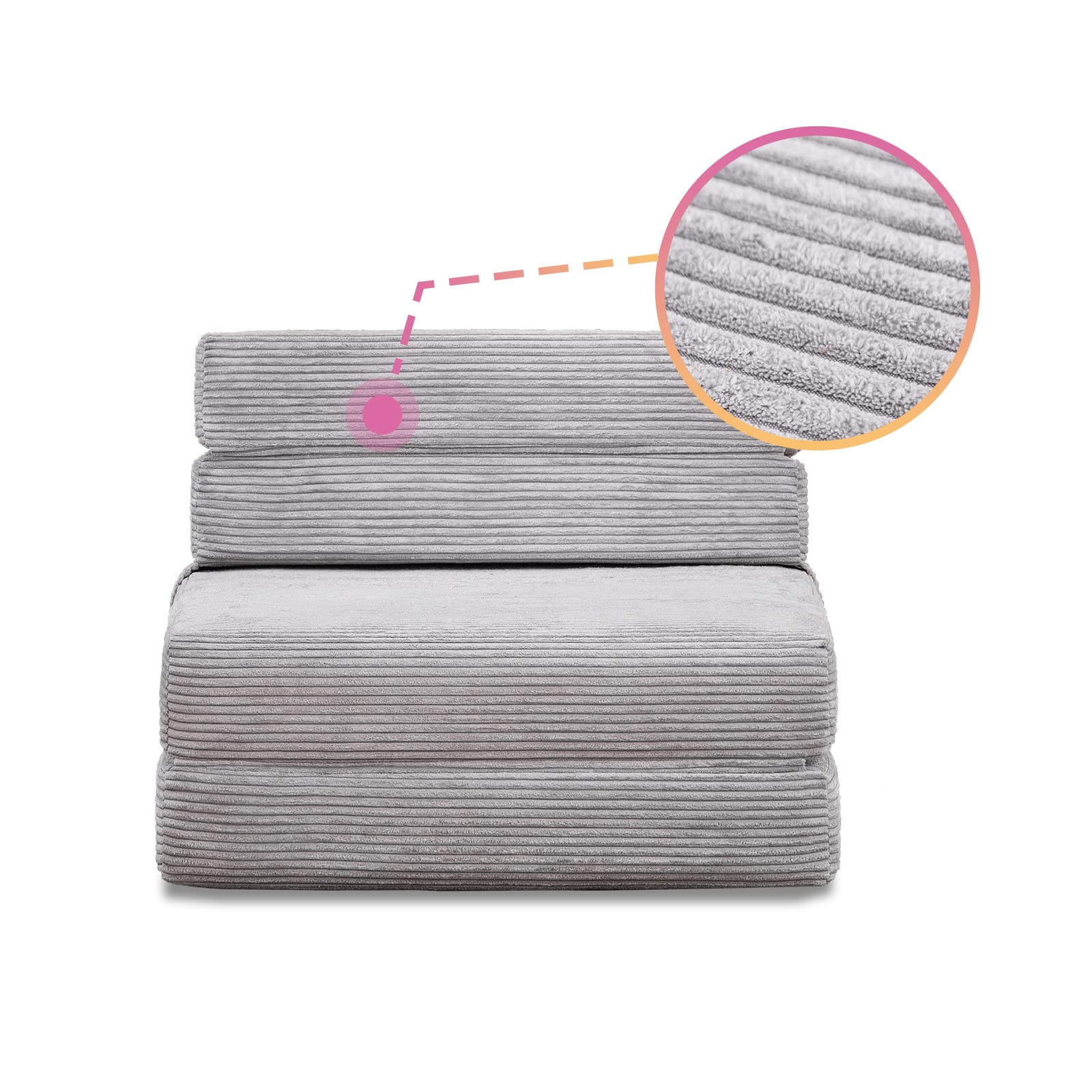 Tri-Fold Sofa Bed Mattress 6.3