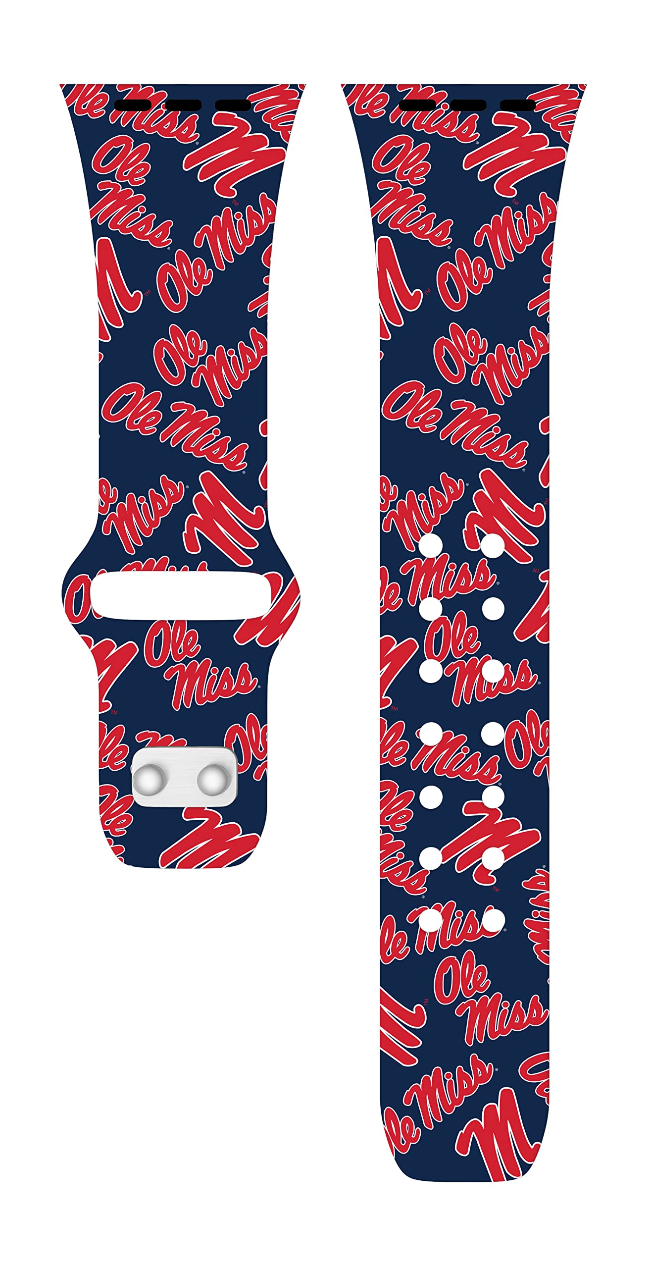 Ole Miss Rebels Affinity Bands HD Combo for Apple Watch & AirPods Pro - Perfect for Game Day, Workouts & School Spirit Accessories
