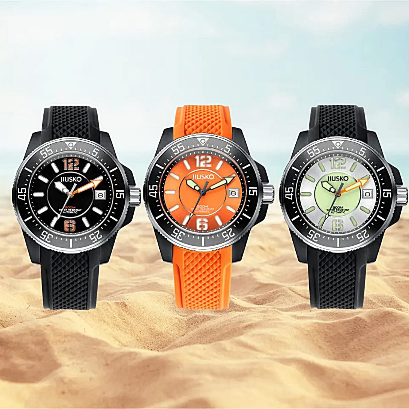 Premium Automatic Mechanical Men's Watch - Luxury Stainless Steel Analog Wristwatch with Date Display | Perfect for Business, Formal Events & Everyday Wear