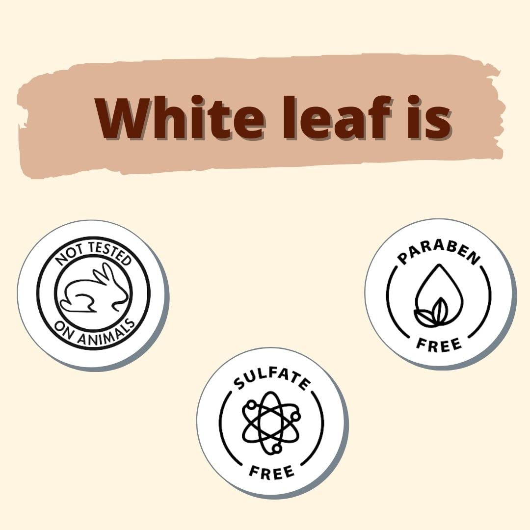 White Leaf 5% Niacinamide + 1% Hyaluronic Acid Face Serum (30ml) - Skin Clarifying Anti-Acne Treatment for Pimple Prone & Oily Skin | Brightening, Hydrating & Blemish Control | Day & Night Skincare Routine