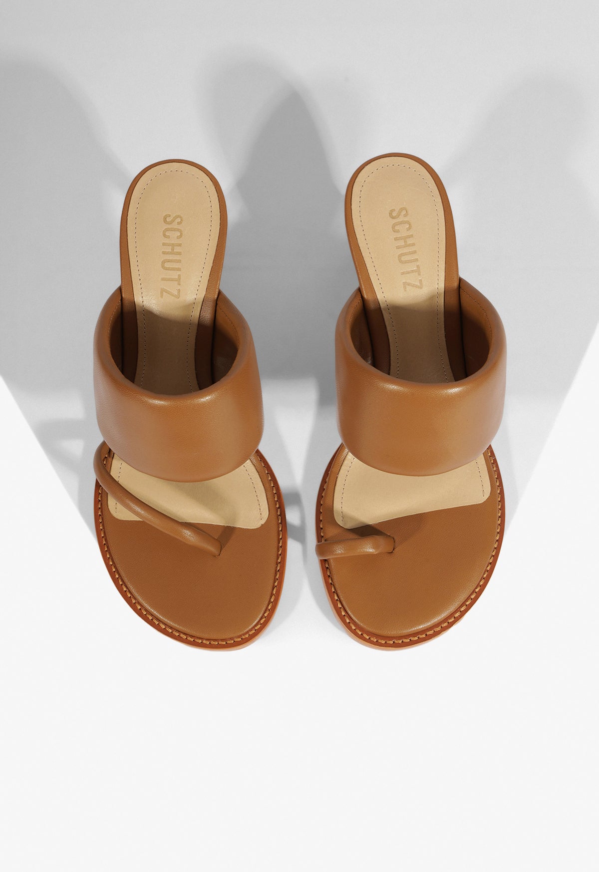 Alba Leather Sandal with 2.5 Inch Mid Heel - Women's Comfortable Strappy Sandals for Summer, Beach, and Casual Outings