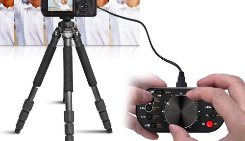 Canon EOS Remote Shutter Release - Compatible with Rebel T3/T3i/T1i/T2i, 60D/60Da, 5D Mark II/III, 7D, 1D Mark IV, Kiss X3/X4/X5/X50 DSLR Cameras | USB Focus Control for Time-Lapse & Group Photos | Perfect for Photography, Vlogging & Studio Shooting