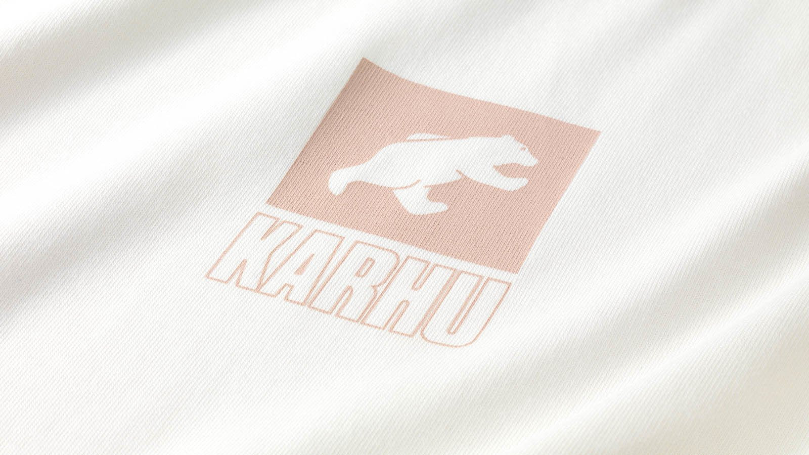 Sport Bear Logo T-Shirt - Sugar Swizzle & Cameo Rose - Casual Wear for Men & Women - Perfect for Gym, Streetwear, and Everyday Outfits